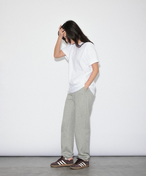 Knuu(ヌウ)の「Heavy Sweatpants(スウェットパンツ・メンズ・ブラック/ヘザーグレー/ネイビー/ホワイト/ダークネイビー/ブラウン/マルーン・X-SMALL/SMALL/MEDIUM/LARGE/X-LARGE/XX-LARGE)」の15枚目の写真