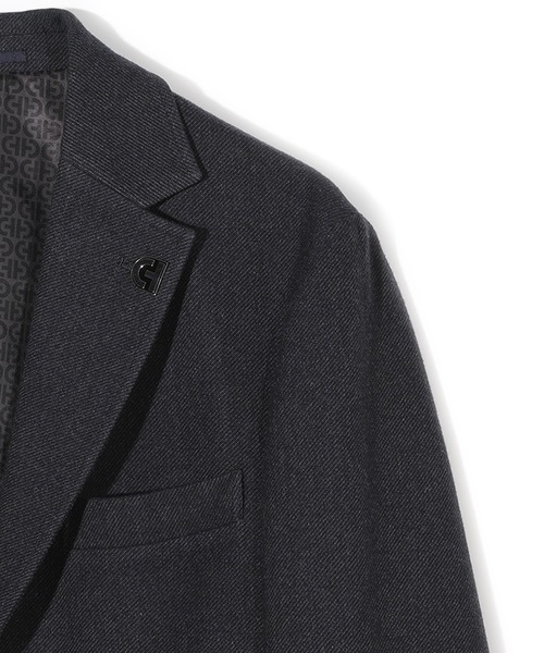 MEN'S BIGI(メンズビギ)の「【COLE HAAN/コール ハーン】別注 ストレッチツイルジャケット<2WAYストレッチ>(テーラードジャケット・メンズ・グレー/ベージュ/ネイビー・01/04/03/02)」の5枚目の写真