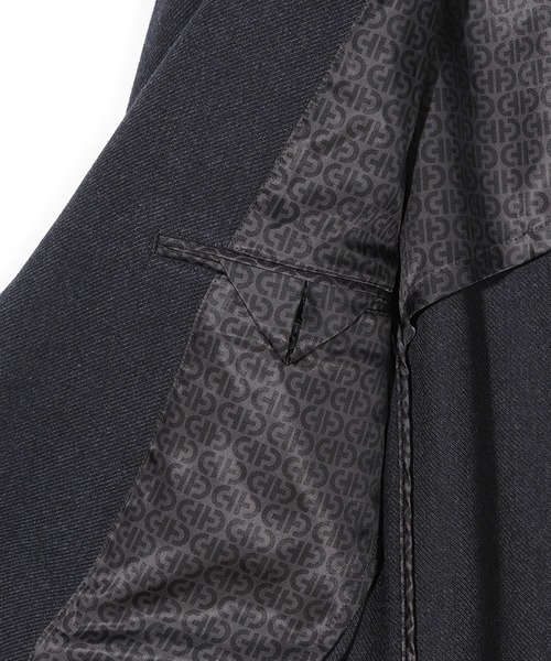 MEN'S BIGI(メンズビギ)の「【COLE HAAN/コール ハーン】別注 ストレッチツイルジャケット<2WAYストレッチ>(テーラードジャケット・メンズ・グレー/ベージュ/ネイビー・01/04/03/02)」の12枚目の写真