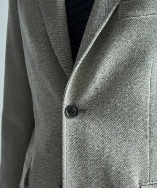 MEN'S BIGI(メンズビギ)の「【COLE HAAN/コール ハーン】別注 ストレッチツイルジャケット<2WAYストレッチ>(テーラードジャケット・メンズ・グレー/ベージュ/ネイビー・01/04/03/02)」の20枚目の写真