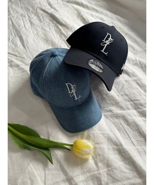 NEW ERA（ニューエラ）の「【NEW ERA×dazzlin】9FORTY（キャップ・レディース・ブルー/ネイビー・FREE）」の3枚目の写真