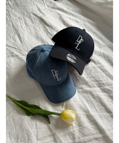 NEW ERA（ニューエラ）の「【NEW ERA×dazzlin】9FORTY（キャップ・レディース・ブルー/ネイビー・FREE）」の5枚目の写真