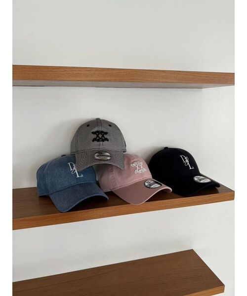 NEW ERA（ニューエラ）の「【NEW ERA×dazzlin】9FORTY（キャップ・レディース・ブルー/ネイビー・FREE）」の7枚目の写真