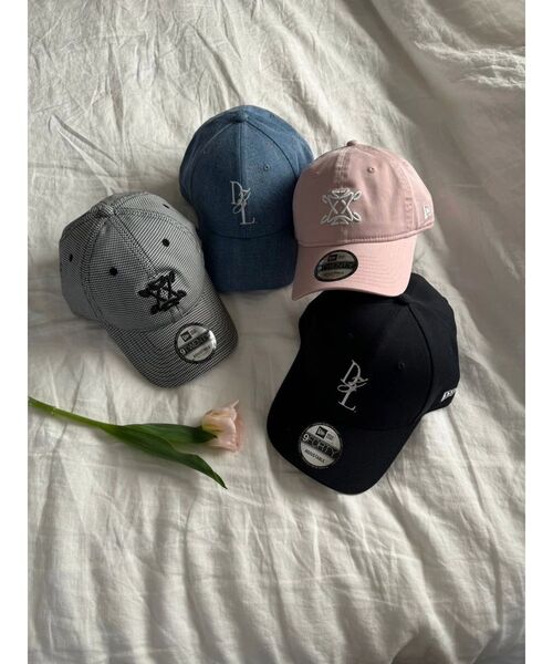 NEW ERA（ニューエラ）の「【NEW ERA×dazzlin】9FORTY（キャップ・レディース・ブルー/ネイビー・FREE）」の8枚目の写真