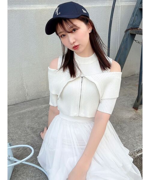 NEW ERA（ニューエラ）の「【NEW ERA×dazzlin】9FORTY（キャップ・レディース・ブルー/ネイビー・FREE）」の12枚目の写真