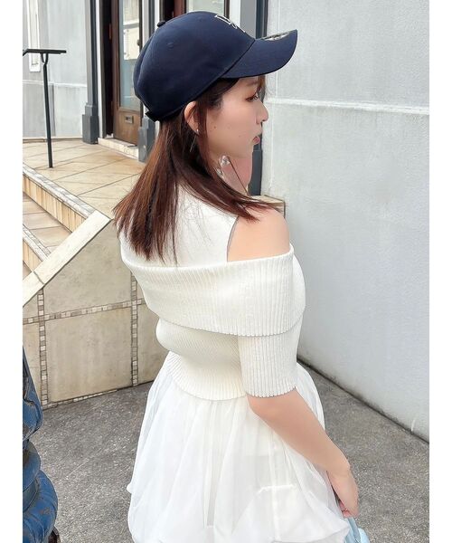 NEW ERA（ニューエラ）の「【NEW ERA×dazzlin】9FORTY（キャップ・レディース・ブルー/ネイビー・FREE）」の14枚目の写真