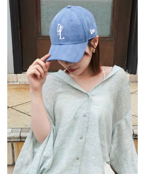 NEW ERA（ニューエラ）の「【NEW ERA×dazzlin】9FORTY（キャップ・レディース・ブルー/ネイビー・FREE）」の15枚目の写真
