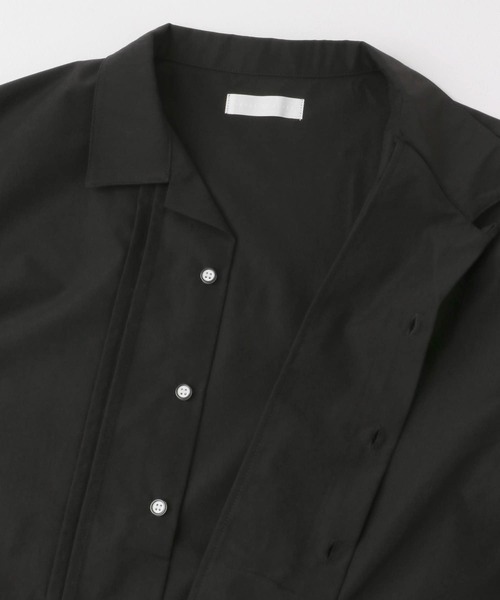 SENSE OF PLACE by URBAN RESEARCH（センスオブプレイスバイアーバンリサーチ）の「デザインオープンカラーショートスリーブシャツ（シャツ/ブラウス・メンズ・ブルー/ブラック/ホワイト・MEDIUM/LARGE）」の5枚目の写真