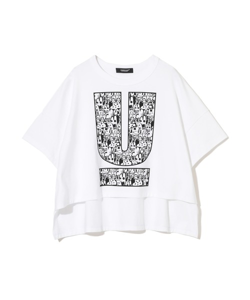 UNDERCOVER（アンダーカバー）の「UC1E8808-1（その他トップス・レディース・ボルドー/ホワイト/ブラック・1/2/3）」の2枚目の写真