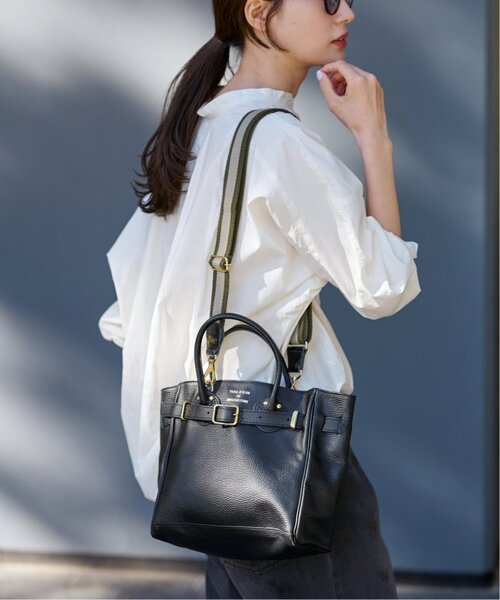 FRAMeWORK（フレームワーク）の「≪WEB限定追加≫YOUNG＆OLSEN 別注ストラップ付きベルトバッグ（ショルダーバッグ・レディース・ブラック/モカ/ベージュ・FREE）」の7枚目の写真