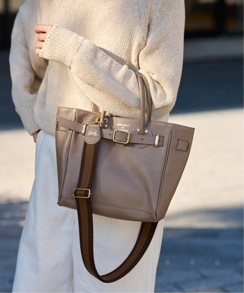 FRAMeWORK（フレームワーク）の「≪WEB限定追加≫YOUNG＆OLSEN 別注ストラップ付きベルトバッグ（ショルダーバッグ・レディース・ブラック/モカ/ベージュ・FREE）」の19枚目の写真