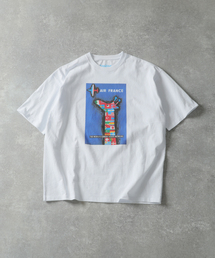 417 EDIFICE（フォーワンセブンエディフィス）の「《追加》SAVIGNAC 別注 French Company プリントTシャツ 1（Tシャツ/カットソー・メンズ）」