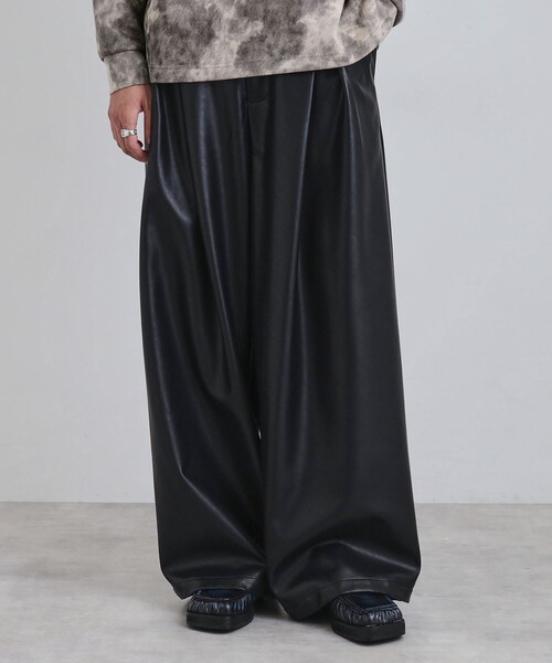 tk.TAKEO KIKUCHI（ティーケータケオキクチ）の「グランパバギースラックス（その他パンツ・メンズ・チャコールグレー/ブラック/ブラウン系/ブラック系・01/02/03）」の3枚目の写真