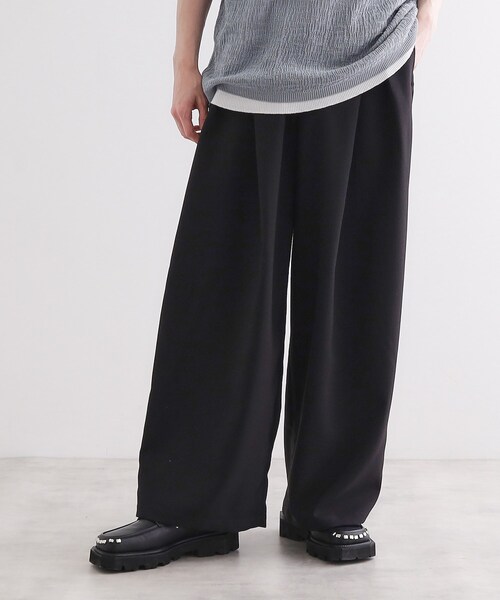 tk.TAKEO KIKUCHI（ティーケータケオキクチ）の「グランパバギースラックス（その他パンツ・メンズ・チャコールグレー/ブラック/ブラウン系/ブラック系・01/02/03）」の14枚目の写真