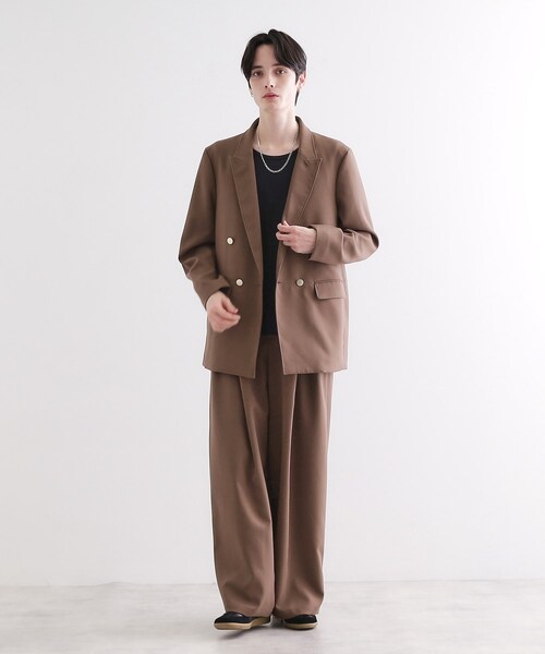 tk.TAKEO KIKUCHI（ティーケータケオキクチ）の「グランパバギースラックス（その他パンツ・メンズ・チャコールグレー/ブラック/ブラウン系/ブラック系・01/02/03）」の13枚目の写真