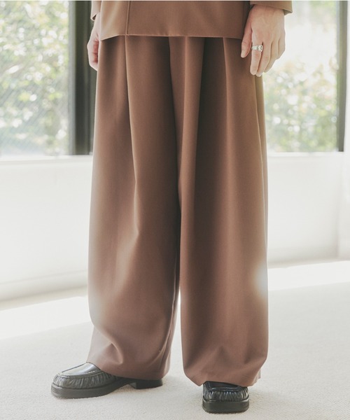 tk.TAKEO KIKUCHI（ティーケータケオキクチ）の「グランパバギースラックス（その他パンツ・メンズ・チャコールグレー/ブラック/ブラウン系/ブラック系・01/02/03）」の6枚目の写真