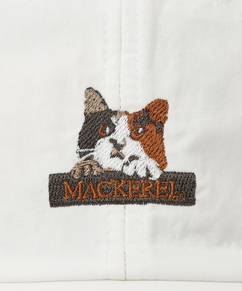 BEAMS HEART(ビームスハート)の「猫刺繍 キャップ(キャップ・レディース・オフホワイト/ブラック/グレー・ONE SIZE)」の5枚目の写真