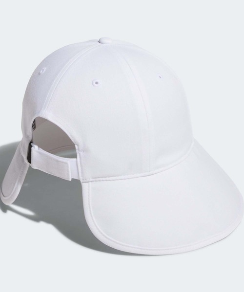 adidas(アディダス)の「トーナルロゴ ワイドブリム キャップ【adidas Golf/アディダスゴルフ】(ハット・レディース・ホワイト/ブラック・MEDIUM)」の3枚目の写真
