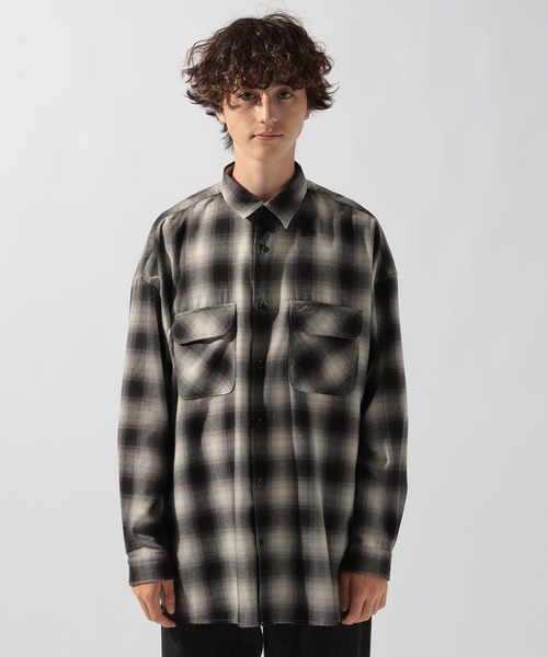 セール】チェックネルシャツ（シャツ/ブラウス）｜niko and