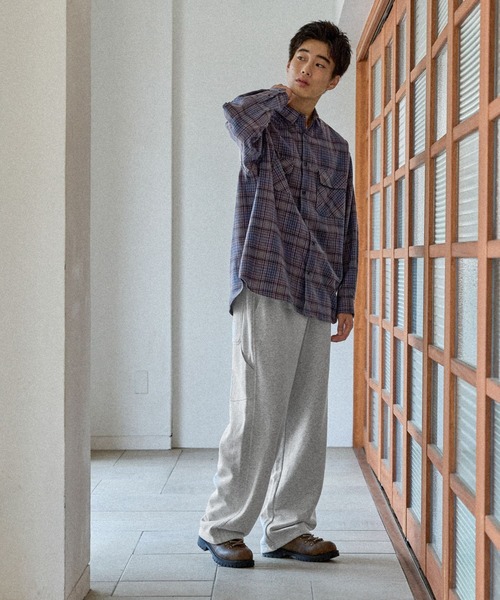 セール】チェックネルシャツ（シャツ/ブラウス）｜niko and