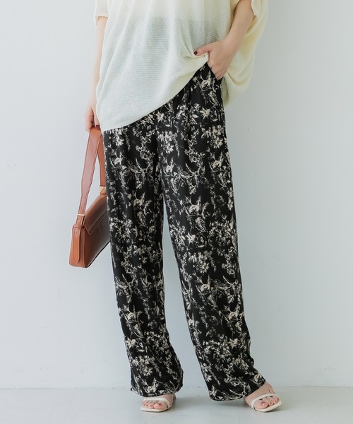 coca（coca）（コカ）の「柄リラックスパンツ（その他パンツ・レディース・B/A/C/D・SHORT/LONG/MEDIUM）」の2枚目の写真