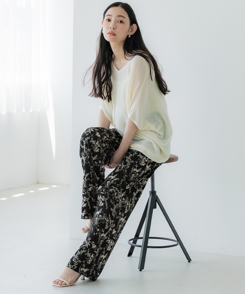 coca（coca）（コカ）の「柄リラックスパンツ（その他パンツ・レディース・B/A/C/D・SHORT/LONG/MEDIUM）」の9枚目の写真