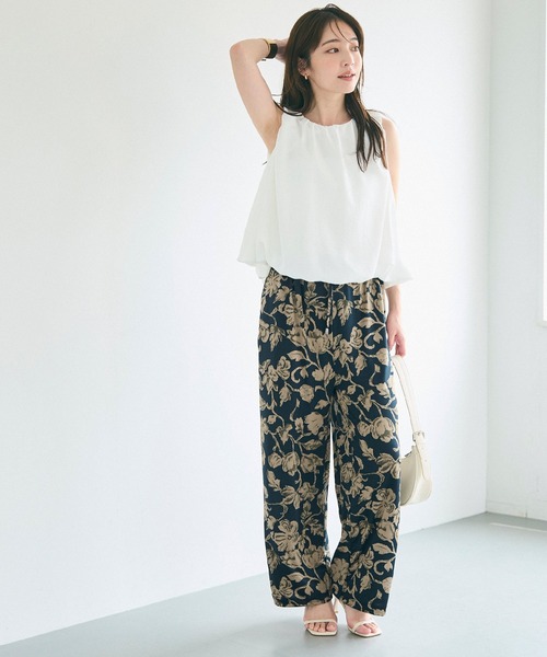 coca（coca）（コカ）の「柄リラックスパンツ（その他パンツ・レディース・B/A/C/D・SHORT/LONG/MEDIUM）」の14枚目の写真