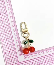 公式】【スワロフスキー】キーリング ペアカット, ピンク