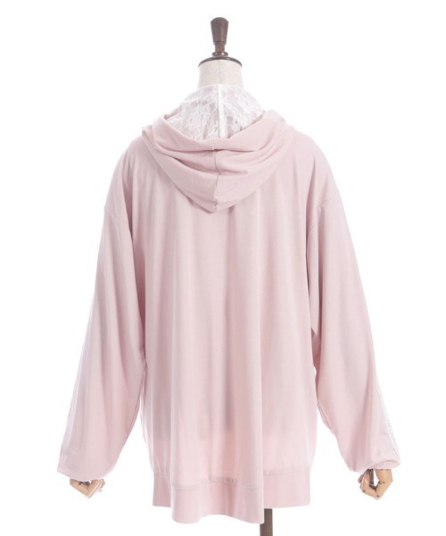 axes femme（アクシーズファム）の「ＵＶカットジップパーカー（パーカー・レディース・ホワイト/ピンク/ブラック・FREE）」の10枚目の写真