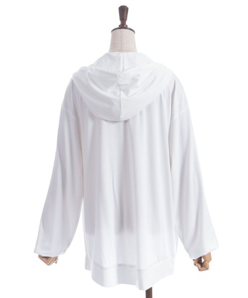 axes femme（アクシーズファム）の「ＵＶカットジップパーカー（パーカー・レディース・ホワイト/ピンク/ブラック・FREE）」の19枚目の写真