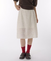 MUHET(~G[^)sheer jaguard midi skirt / VA[WK[hXJ[g(XJ[g)
