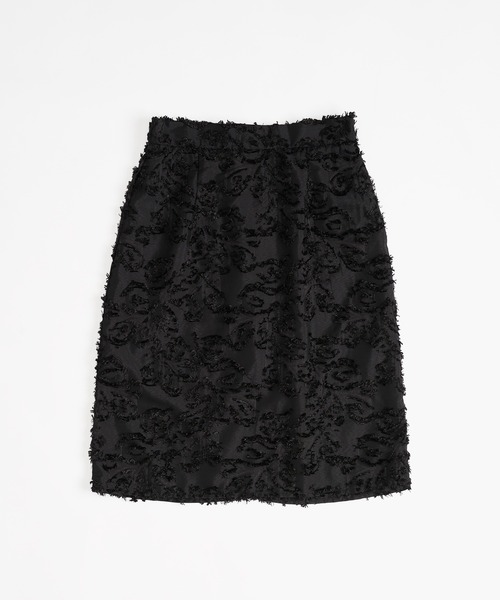 セール】sheer jaguard midi skirt / シアージャガードスカート