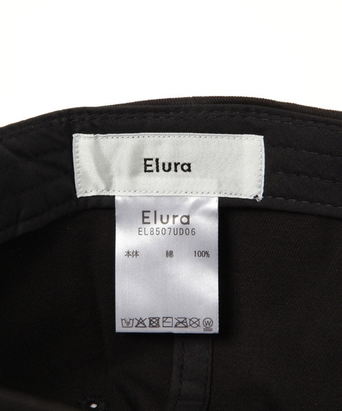 Elura（エルーラ）の「刺繍ロゴCAP / 579748（キャップ・レディース・ブラウン/ブラック・ONE SIZE）」の13枚目の写真