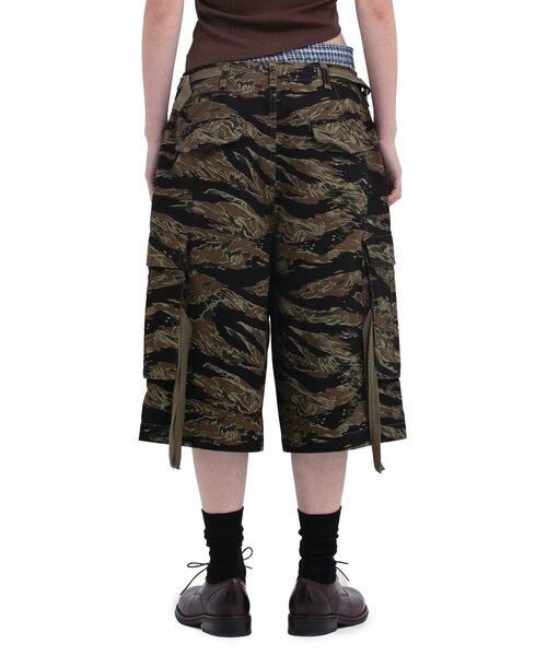 CIAOPANIC（チャオパニック）の「【DEFGARMENTS/デフガーメンツ】BERMUDA CARGO PANTS（その他パンツ・レディース・カーキ/ブラック・LARGE/X-SMALL/SMALL/MEDIUM）」の7枚目の写真