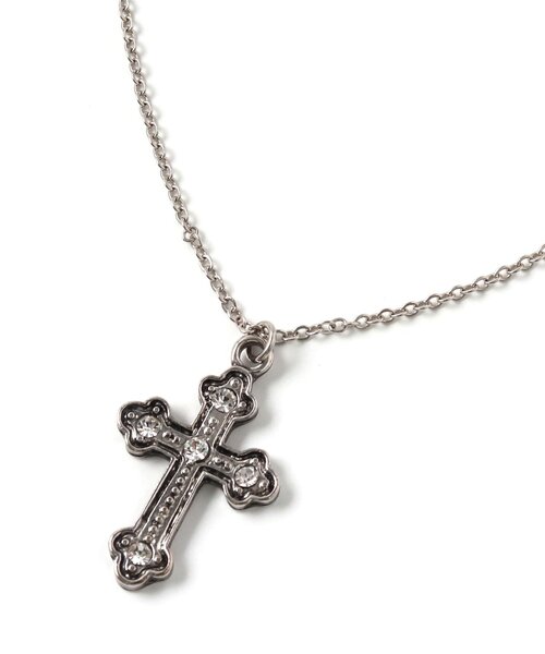 algy（アルジー）の「クロスモチーフネックレス（ネックレス・キッズ・シルバー・FREE）」の6枚目の写真