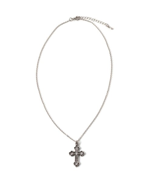 algy（アルジー）の「クロスモチーフネックレス（ネックレス・キッズ・シルバー・FREE）」の5枚目の写真