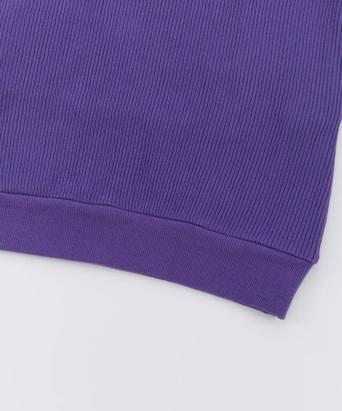 Ocean&Ground(オーシャン&グラウンド)の「リブワンピース(ワンピース・キッズ・パープル/グリーン系その他2/オフホワイト/チャコール・100/120/110/90/140/130)」の14枚目の写真