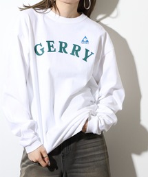 GERRY（ジェリー）の「GERRY ビッグシルエット ロゴプリント ロング Ｔシャツ（Tシャツ/カットソー・メンズ）」