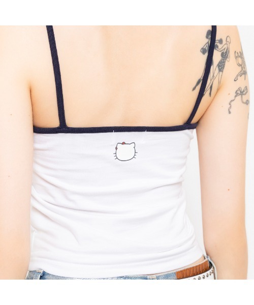 トップス HELLO KITTY atmos pink Ringer Camisole HELLO KITTY × atmos pink Ringer Camisole / ハローキティ X