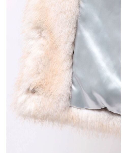 ベルトフードファージャケット/ファーコート（ブルゾン）｜jouetie