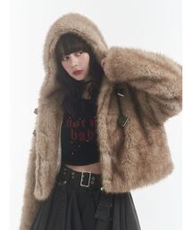 ABERCROMBIE AND FITCH ブルゾン フード ファー ベージュ 71zY8BBC1hL._SY350_QL65_.jpg