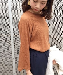 Kastane | リブクルーP/O(Tシャツ/カットソー)