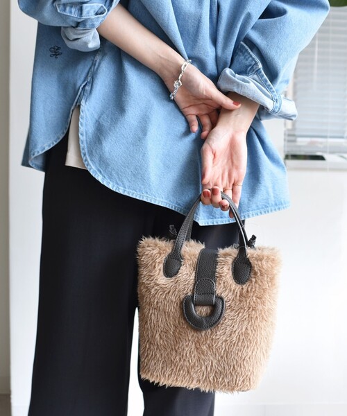 ＰＯＭＵＰＯＭＵ ボア キューブ トート（ショルダーバッグ）｜SHIPS（シップス）の