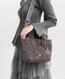 RANDA | 2WAY モノグラムファートートバッグ(トートバッグ)