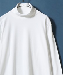 ANPAS | Organic Cotton Turtle neck T-Shirt/オーガニックコットン タートルネック Tシャツ ロンT メンズ レディース(Tシャツ/カットソー)
