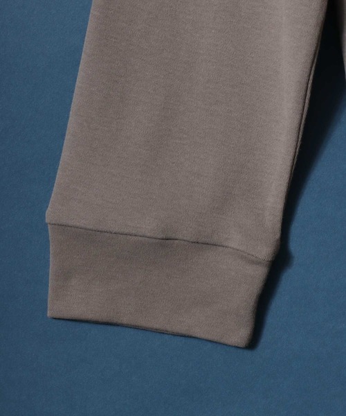 ANPAS（アンパス）の「Organic Cotton Turtle neck T-Shirt/オーガニックコットン タートルネック Tシャツ ロンT メンズ レディース（Tシャツ/カットソー・メンズ・ブラック/アッシュブラウン/ブラック系その他/ホワイト/ブラウン/ライトグレー/ネイビー/ブルー系その他・M/L/LL）」の19枚目の写真