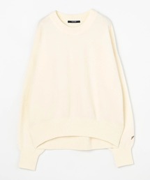 Grand PARK | スウエットライク　クルーネックプルオーバー(ニット/セーター)