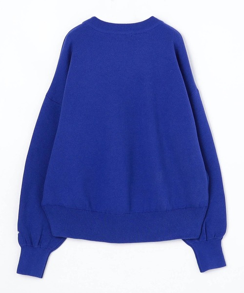 Grand PARK(グランドパーク)の「スウエットライク クルーネックプルオーバー(ニット/セーター・レディース・ロイヤルブルー/レモンイエロー/トップグレー/アイボリー・FREE)」の10枚目の写真