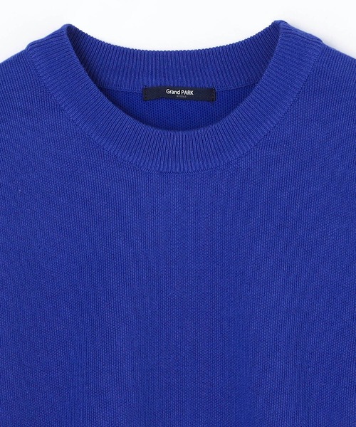 Grand PARK(グランドパーク)の「スウエットライク クルーネックプルオーバー(ニット/セーター・レディース・ロイヤルブルー/レモンイエロー/トップグレー/アイボリー・FREE)」の11枚目の写真