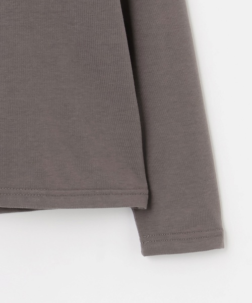 by LOVEiT（バイラビット）の「【WEB限定】キラキラリボンTシャツ（Tシャツ/カットソー・キッズ・オフホワイト/ブラック/チャコール・120cm/130cm/140cm/150cm/160cm）」の12枚目の写真